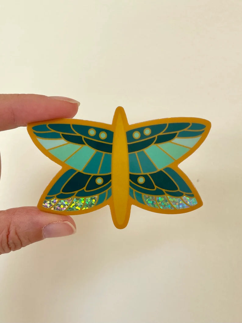 Grief Butterfly Sticker & Postcard