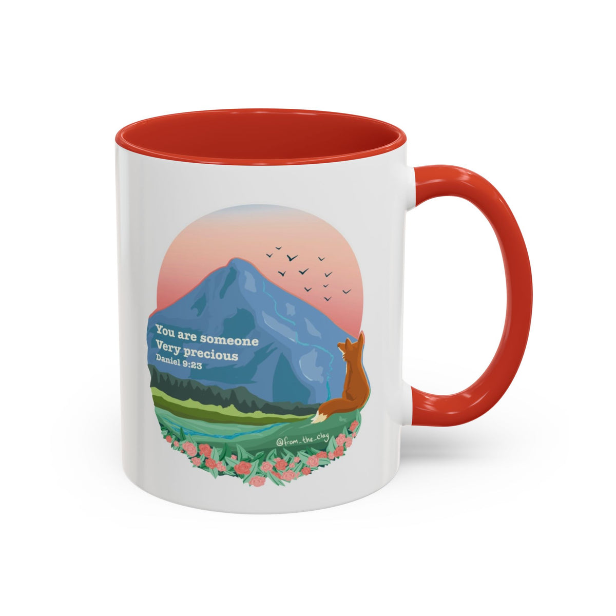 Pink mu You Are Someone Very Precious mug | Accent Coffee Mug