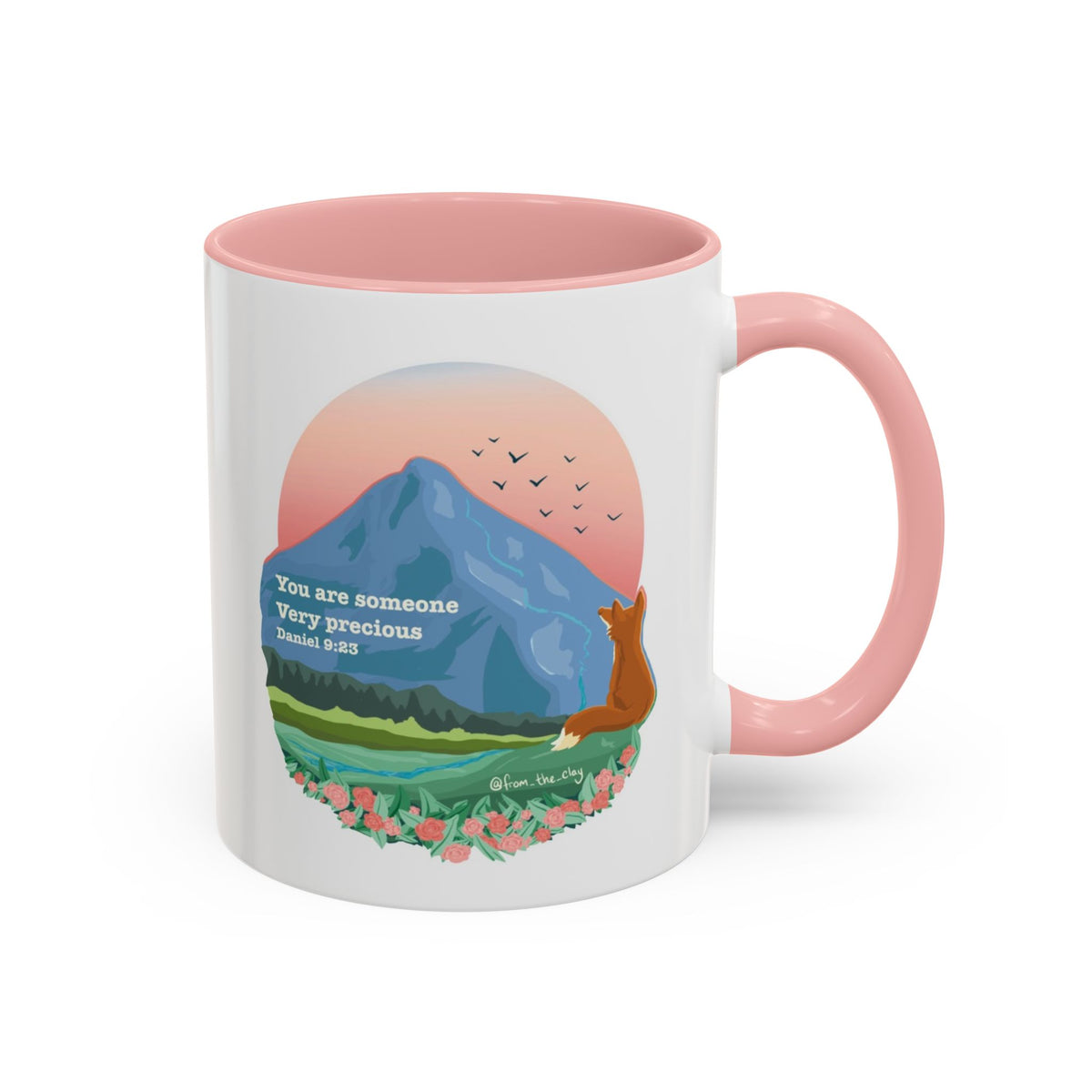 Pink mu You Are Someone Very Precious mug | Accent Coffee Mug