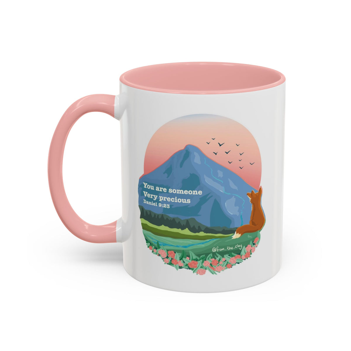 Pink mu You Are Someone Very Precious mug | Accent Coffee Mug