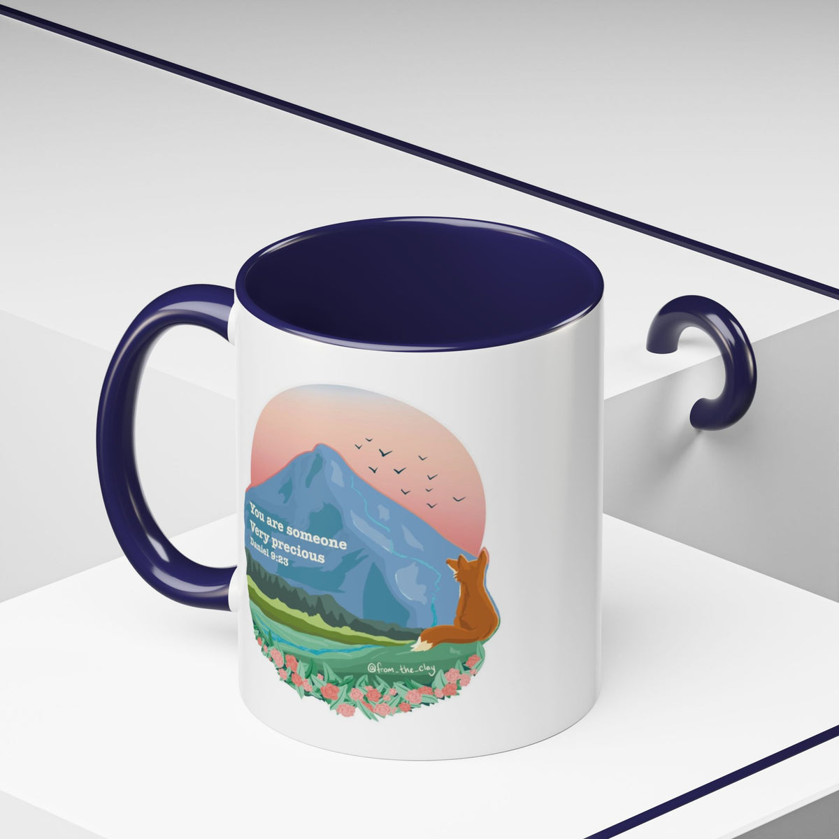 Pink mu You Are Someone Very Precious mug | Accent Coffee Mug