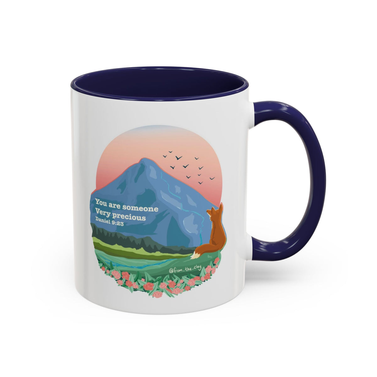 Pink mu You Are Someone Very Precious mug | Accent Coffee Mug