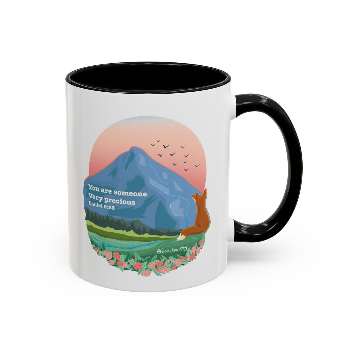 Pink mu You Are Someone Very Precious mug | Accent Coffee Mug