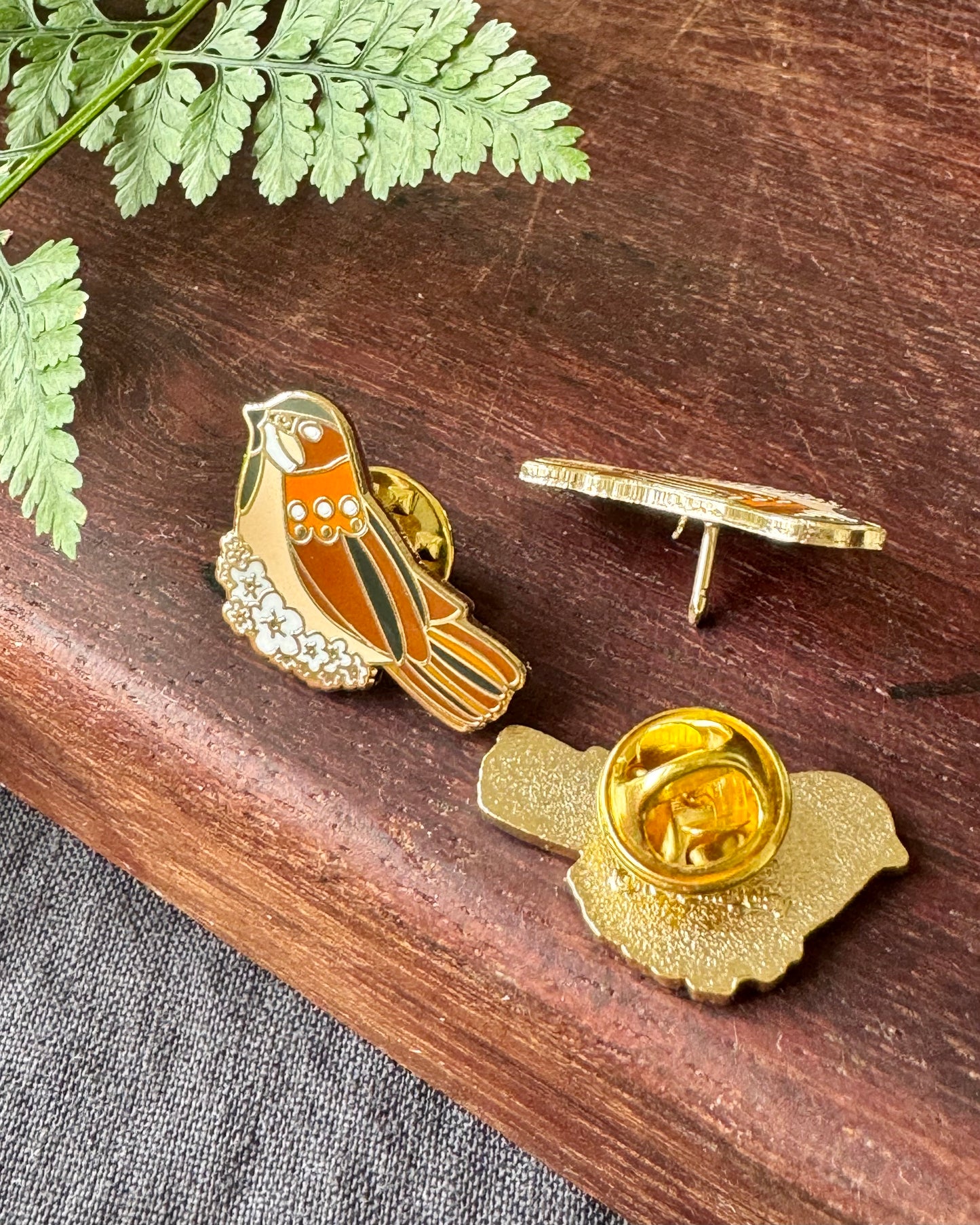 Worth more than many Sparrows Enamel Pin