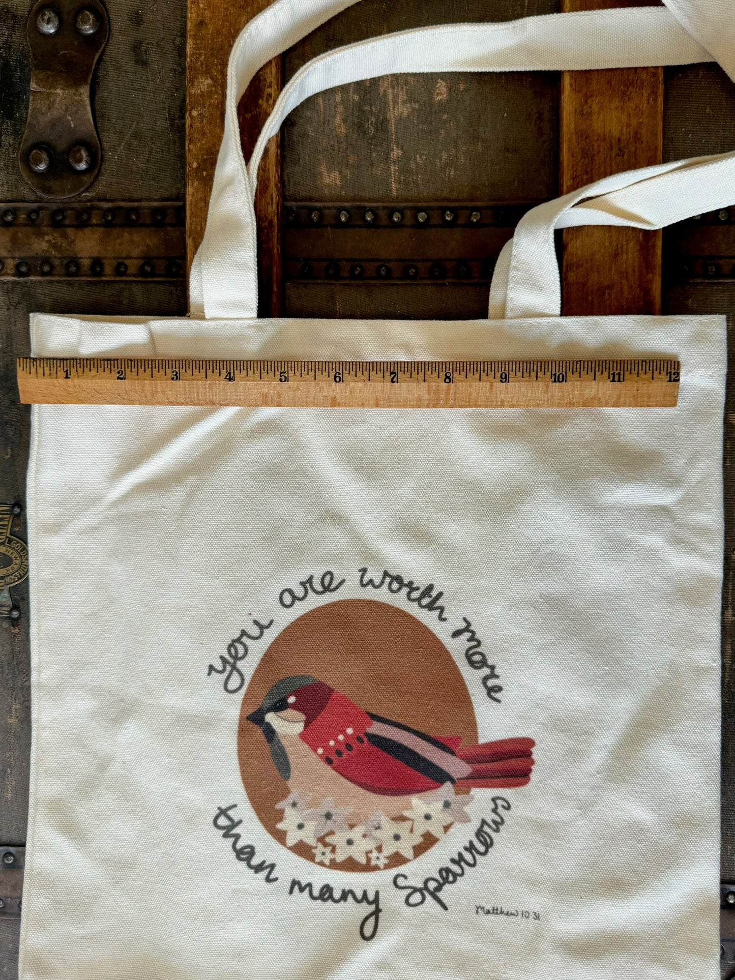 Worth More Than Many Sparrows Bag