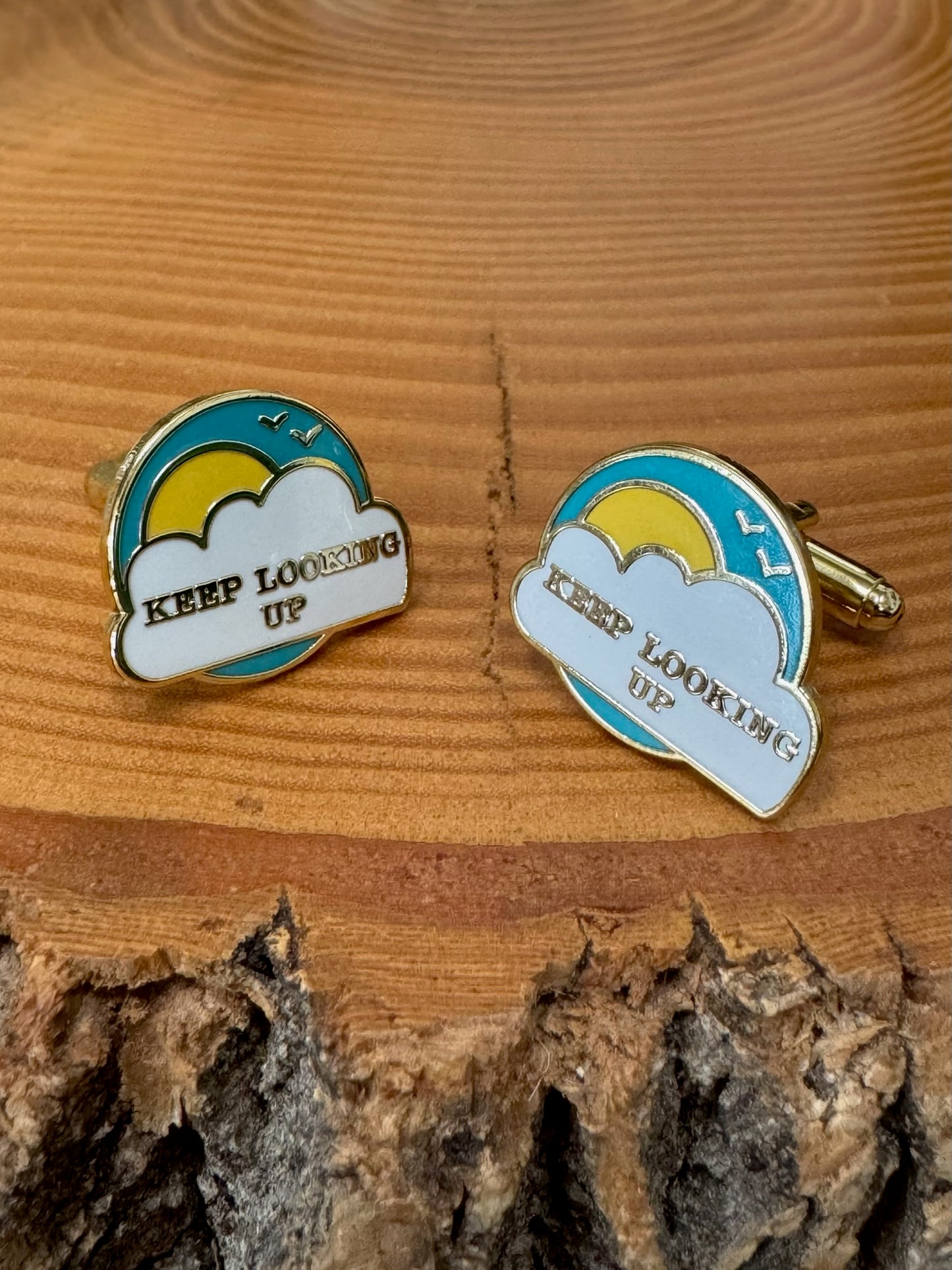 Keep Looking Up Cufflinks