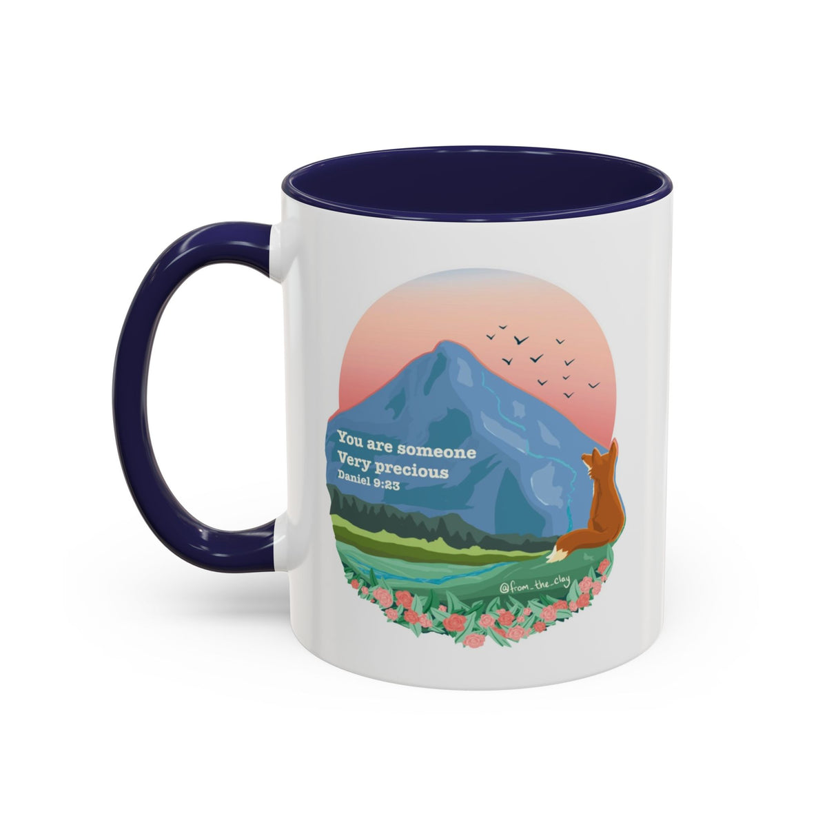 Pink mu You Are Someone Very Precious mug | Accent Coffee Mug