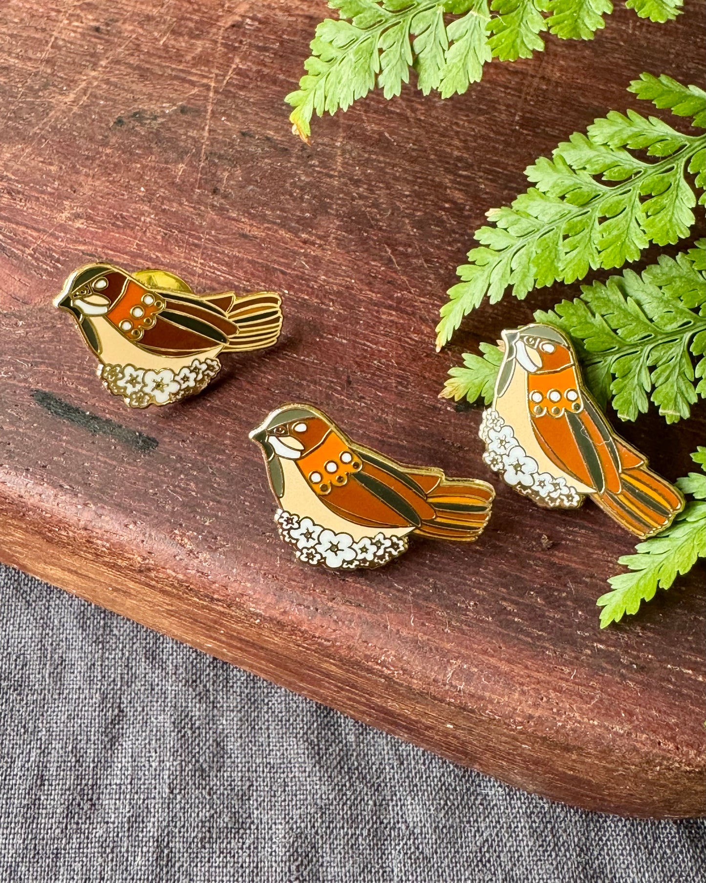 Worth more than many Sparrows Enamel Pin