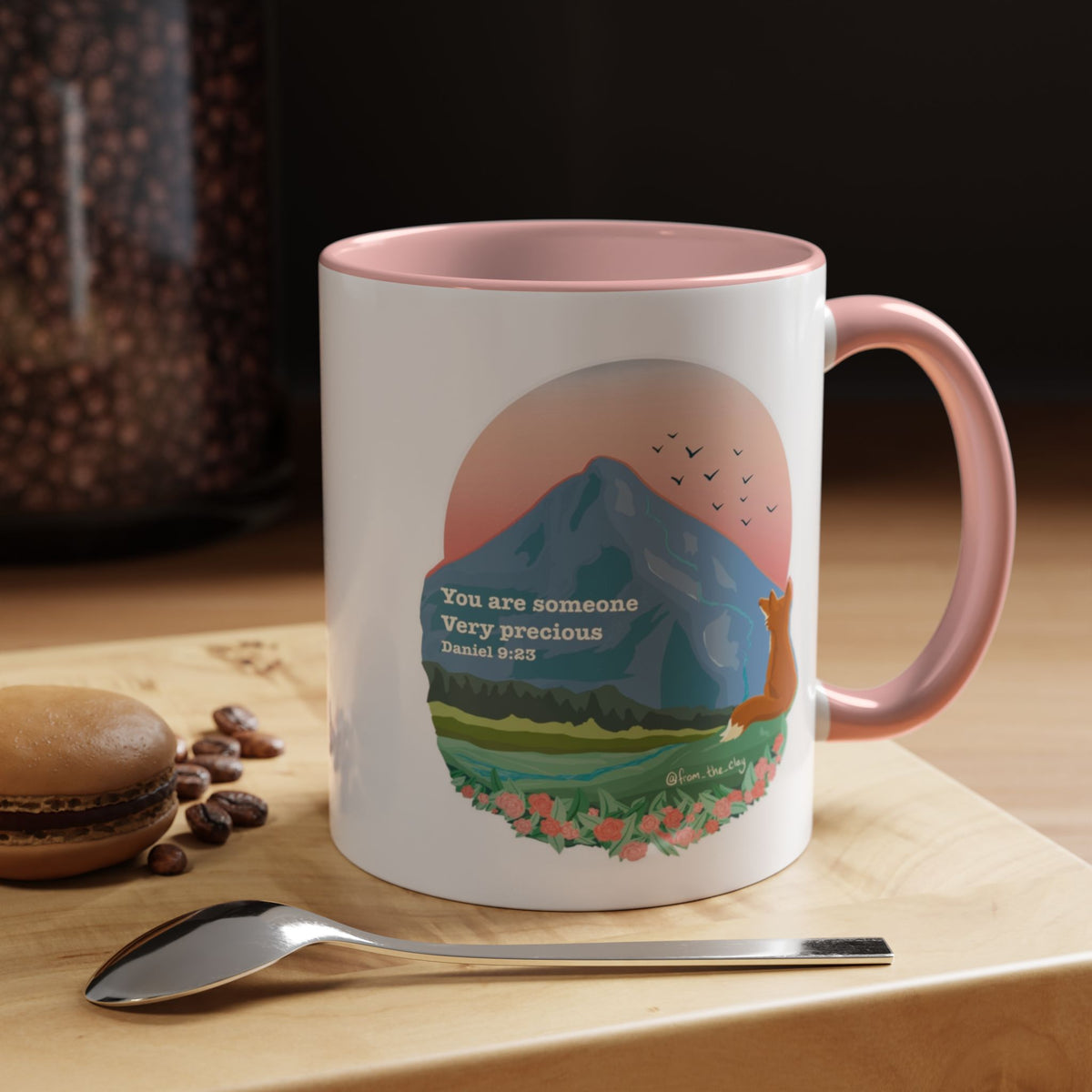 Pink mu You Are Someone Very Precious mug | Accent Coffee Mug