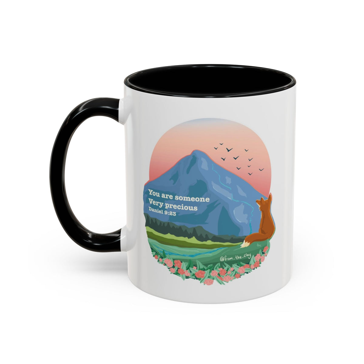 Pink mu You Are Someone Very Precious mug | Accent Coffee Mug
