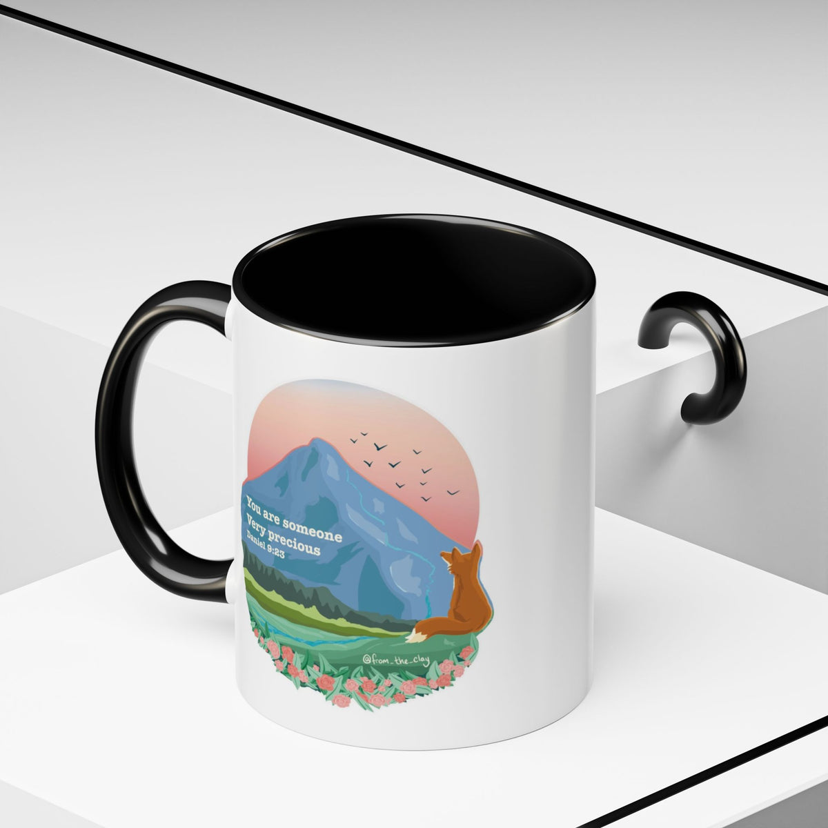 Pink mu You Are Someone Very Precious mug | Accent Coffee Mug