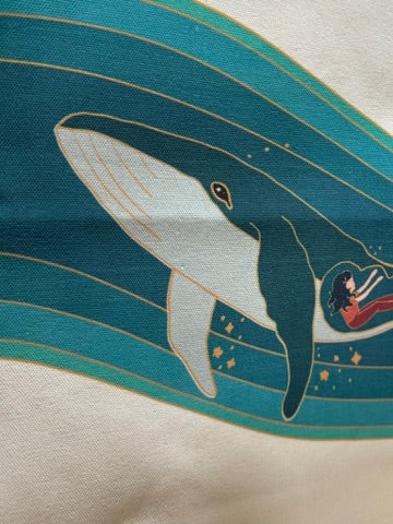 Endure Like Jonah Whale Bag